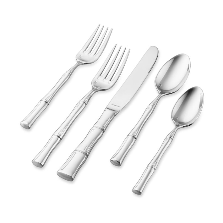 レビュー高評価の商品！ CHAXTインポート32-piece Silverware Flatware Sets, Stainless Steel  Cutlery Set, Kitchen Ute