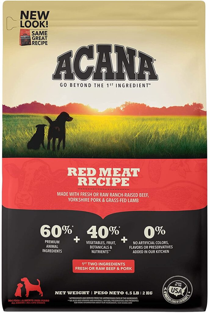acana dog food