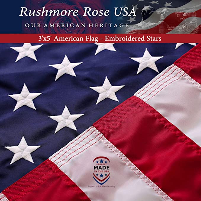 rushmore rose usa flag