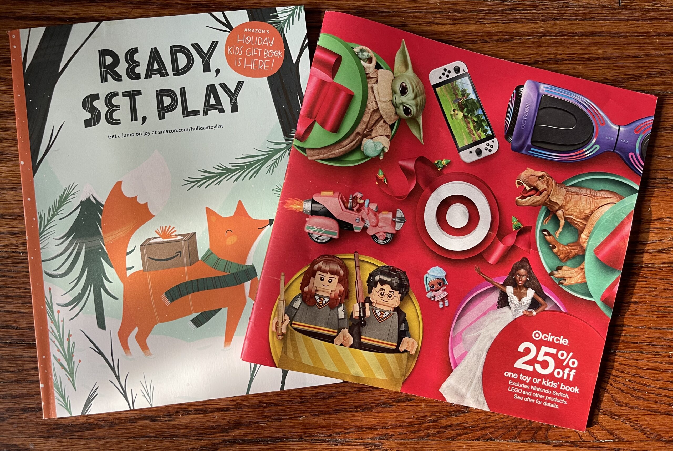 amazon and target catalogs