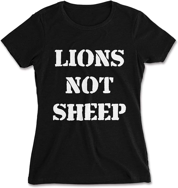 This image has an empty alt attribute; its file name is lionsnotsheep.jpg